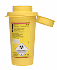 HS yellow sharps container 1L