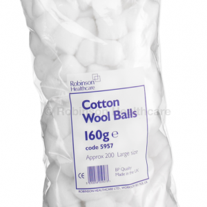 Robinson Healthcare Large Cotton Wool Balls 5957 (Pack of 200)