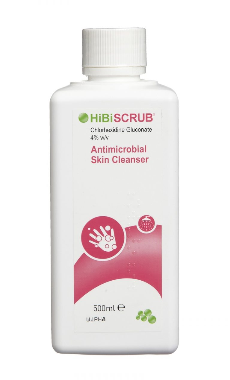 Hibiscrub Antimicrobial Skin Cleanser 500ml MK Medicals UK