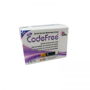SD Codefree Test Strips for Blood Glucose