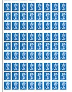 Royal Mail 2nd Class Stamp – x 100