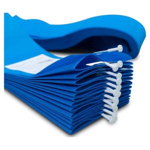HS Disposable Curtains 7.2x2m Blue w/Lollipop Hook (Uni-glide)