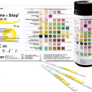 10 Parameter Urine Test Strips – 100 Dipsticks for Comprehensive Analysis