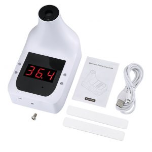 Gp-100 Plus Wall-Mounted Bracket Type Voice Alarm Thermometer No Touch Thermal, Body Temperature, Medical Thermometer