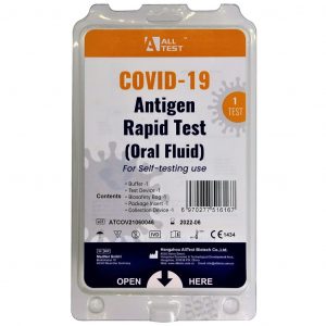 Covid-19 Antigen Rapid Oral Test Kit Home Use Self Testing
