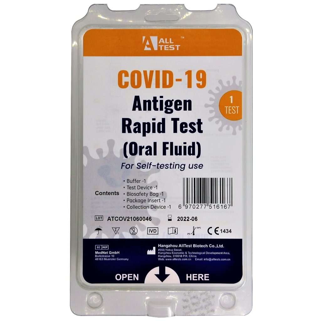 Test covid oral fluid Airforce to