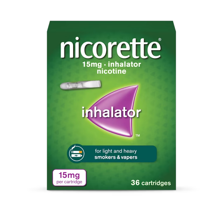 Nicorette inhalator 15mg 36s