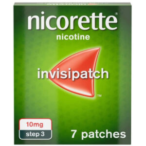 Nicorette InvisiPatch 10mg 7x Nicotine Patches Step 3