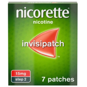 Nicorette InvisiPatch 15mg 7x Nicotine Patches Step 2