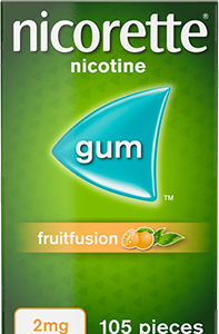 NICORETTE Fruit Fusion Gum 2mg 105s