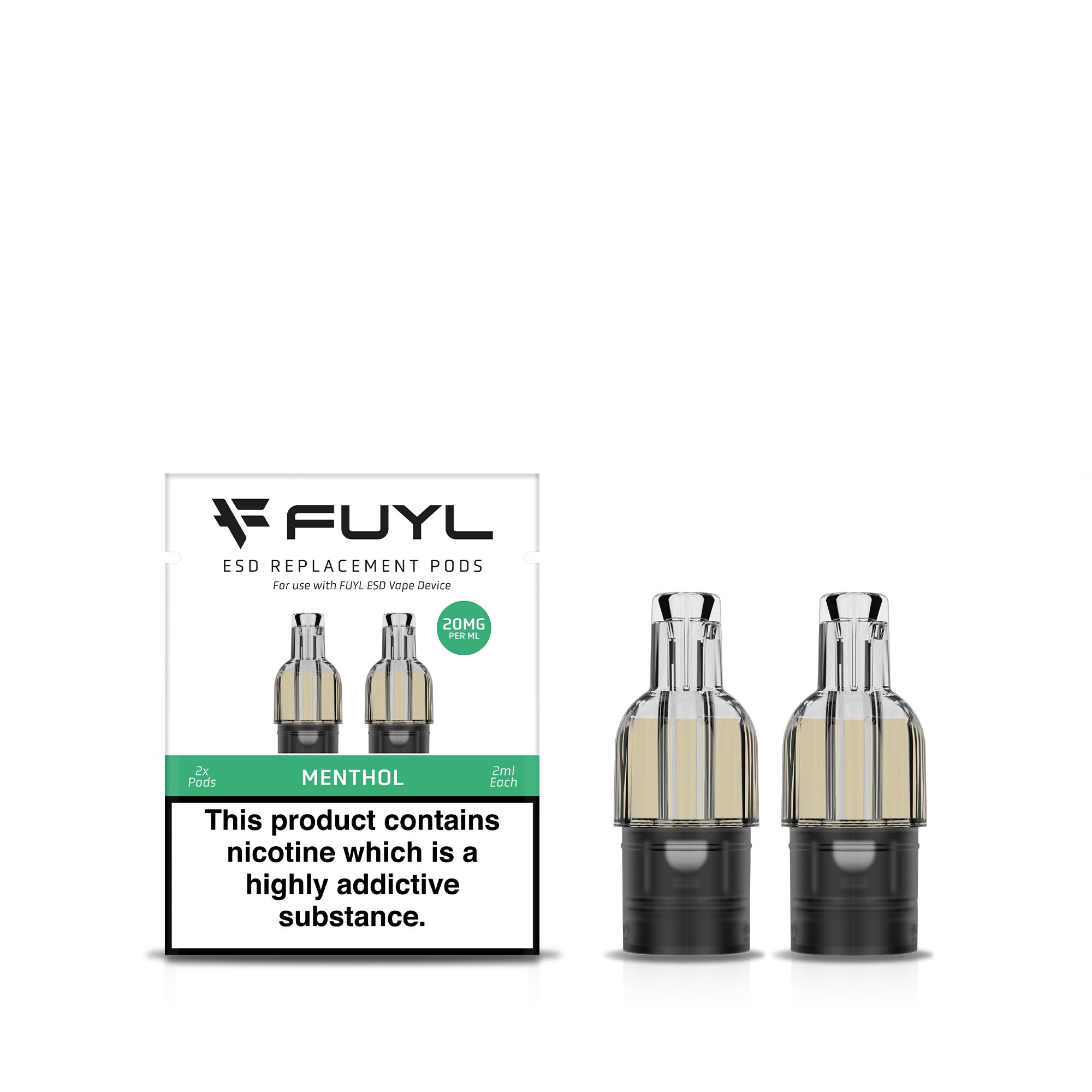 GB FUYL ESD Pod x2Pcs - Menthol