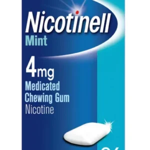 Nicotinell Nicotine Mint Gum 4mg 96 pieces