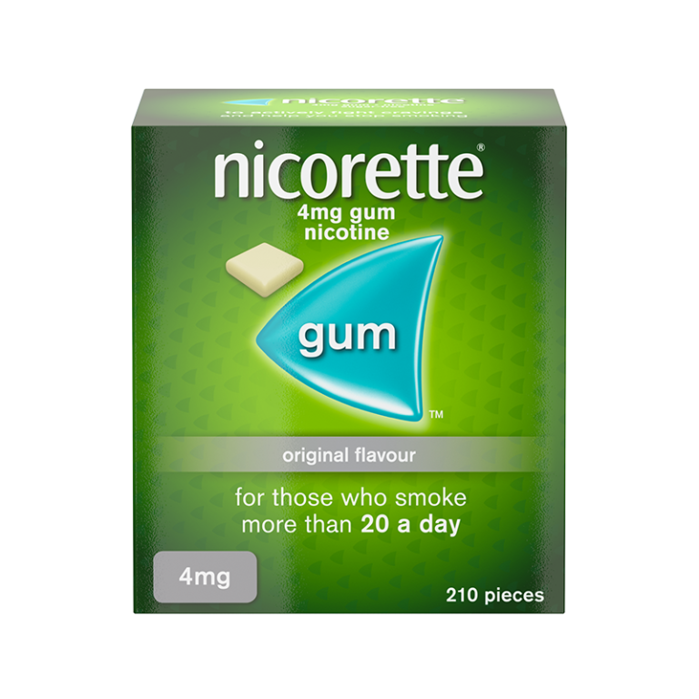 Nicorette Gum Original 4mg 210s