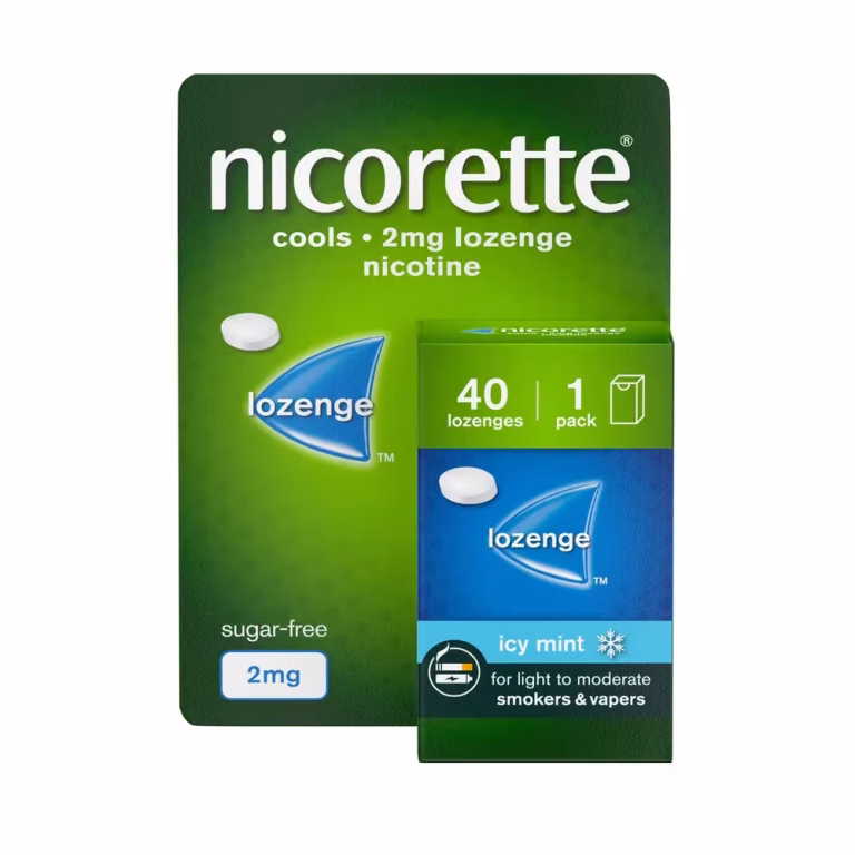 NICORETTE Cools 2mg Lozenges 40s Icy Mint