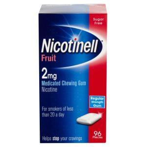 Nicotinell Nicotine fruit gum 2mg 96 pieces