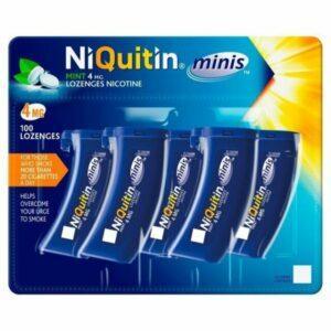 NIQUITIN Mini Mint Lozenge 4mg 100's